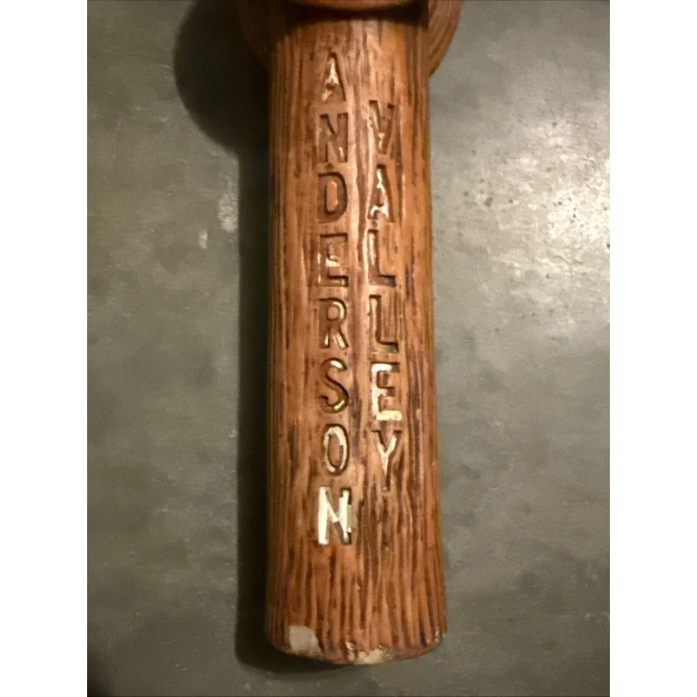 Anderson Valley Brewing‎ Highway 128 Gose Ale Wooden Beer Tap Handle